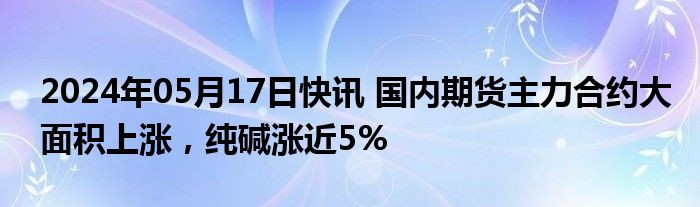 国内期货主力合约涨跌互现|界面新闻 · 快讯